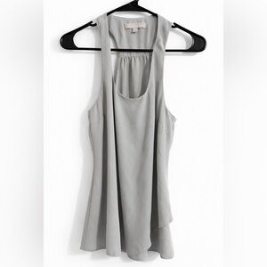 Banana Republic Gray Sleeveless Blouse XS